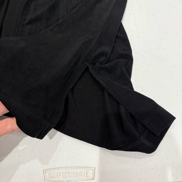 Chico’s Travelers Cardigan Open Front Black Women’s Size 8 Small (Chico’s 1) - Picture 4 of 10